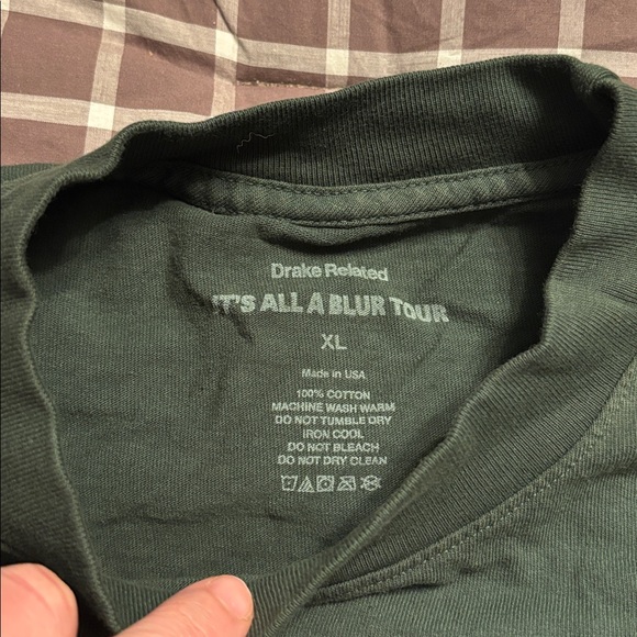 BNNW drake “it’s all a blur tour” t shirt 2023 - Picture 2 of 4